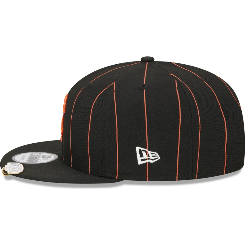 petten-plat-zwart-snapback-9fifty-pinstripe-visor-clip-van-san-francisco-giants-mlb-van-new-era