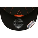cappello-piatto-nero-snapback-9fifty-pinstripe-visor-clip-di-san-francisco-giants-mlb-di-new-era