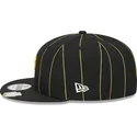 casquette-plate-noire-snapback-9fifty-pinstripe-visor-clip-pittsburgh-pirates-mlb-new-era