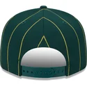 casquette-plate-verte-snapback-9fifty-pinstripe-visor-clip-oakland-athletics-mlb-new-era