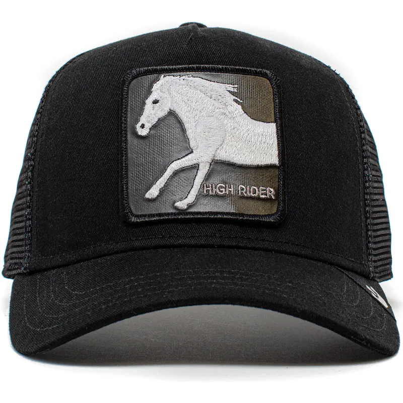 petten-gebogen-zwart-snapback-high-rider-ride-high-the-farm-van-goorin-bros petten-gebogen-zwart-snapback-high-rider-ride-high-the-farm-van-goorin-bros