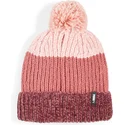 gorro-rojo-y-rosa-con-pompon-para-mujer-de-puma