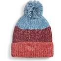 bonnet-rouge-et-bleu-avec-pompom-pour-femme-puma