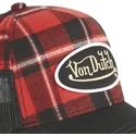 gorra-trucker-roja-y-negra-ajustable-cla3-de-von-dutch