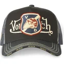 petten-gebogen-zwart-snapback-van-von-dutch