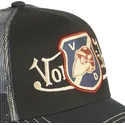 petten-gebogen-zwart-snapback-van-von-dutch