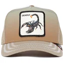 casquette-trucker-beige-scorpion-deadly-get-over-here-the-farm-goorin-bros