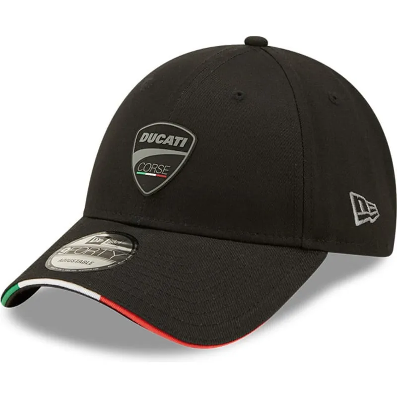 petten-gebogen-zwart-verstelbare-band-9forty-repreve-flag-sandwich-van-ducati-motor-motogp-van-new-era petten-gebogen-zwart-verstelbare-band-9forty-repreve-flag-sandwich-van-ducati-motor-motogp-van-new-era