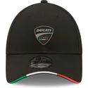 gorra-curva-negra-ajustable-9forty-repreve-flag-sandwich-de-ducati-motor-motogp-de-new-era