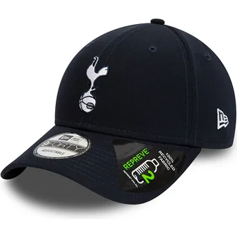 Granatowa zakrzywiona czapka z regulacją 9FORTY Repreve Tottenham Hotspur Football Club Premier League New Era