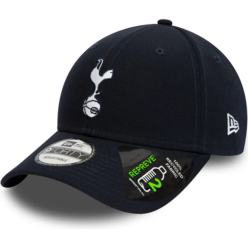petten-gebogen-marineblauw-verstelbare-band-9forty-repreve-van-tottenham-hotspur-football-club-premier-league-van-new-era