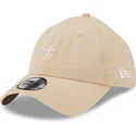 casquette-courbee-beige-ajustable-casual-classic-stickman-manchester-united-football-club-premier-league-new-era