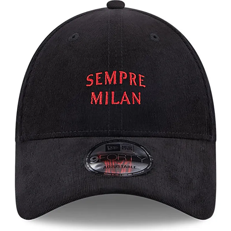 petten-gebogen-zwart-verstelbaar-sempre-milan-9forty-needle-cord-van-ac-milan-serie-a-van-new-era petten-gebogen-zwart-verstelbaar-sempre-milan-9forty-needle-cord-van-ac-milan-serie-a-van-new-era