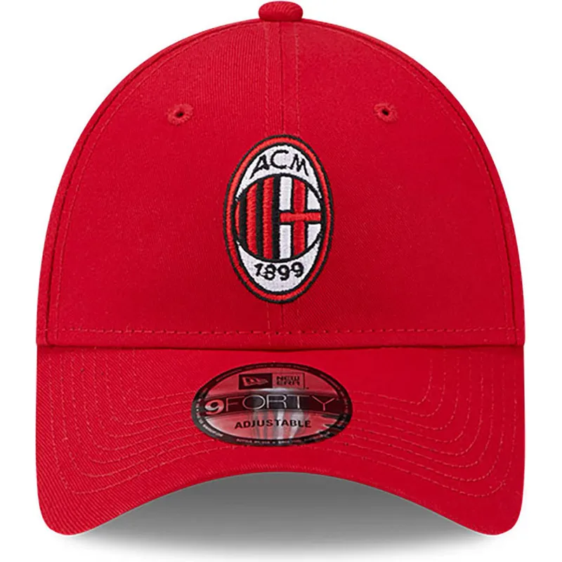 petten-gebogen-rood-verstelbare-band-9forty-core-van-ac-milan-serie-a-van-new-era