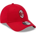 petten-gebogen-rood-verstelbare-band-9forty-core-van-ac-milan-serie-a-van-new-era
