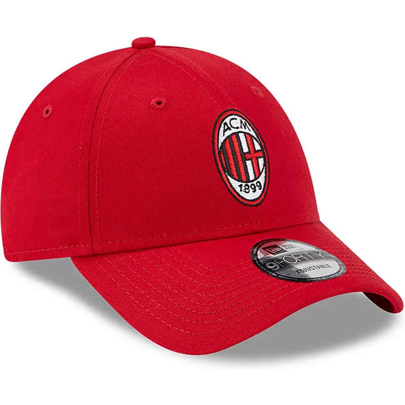 petten-gebogen-rood-verstelbare-band-9forty-core-van-ac-milan-serie-a-van-new-era