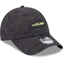 svart-justerbar-kurvkeps-9forty-all-over-print-av-valentino-rossi-vr46-motogp-fran-new-era