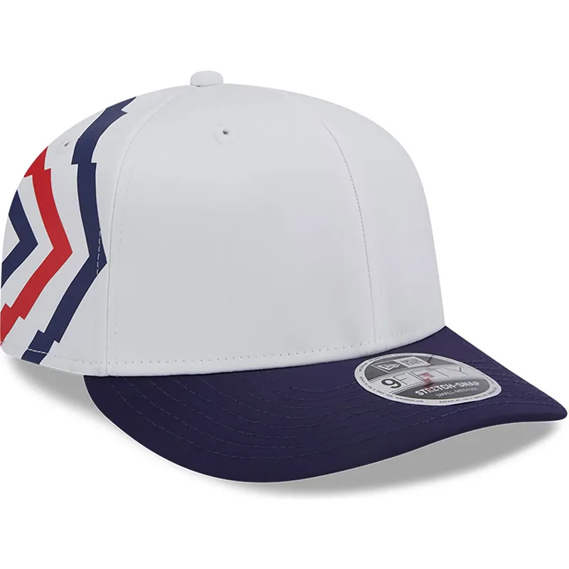 hvid-og-bla-buet-kasket-snapback-9fifty-stretch-snap-flawless-fra-french-rugby-federation-ffr-fra-new-era