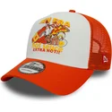 gorra-trucker-blanca-y-naranja-hot-sauce-a-frame-food-de-new-era