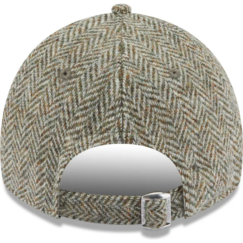 petten-gebogen-grijs-verstelbaar-9twenty-tweed-pack-van-new-york-yankees-mlb-van-new-era