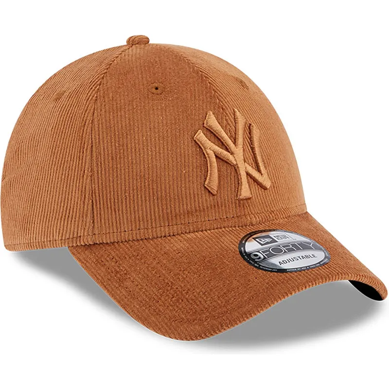 New era New York Yankees Cord 39Thirty Cap Brown