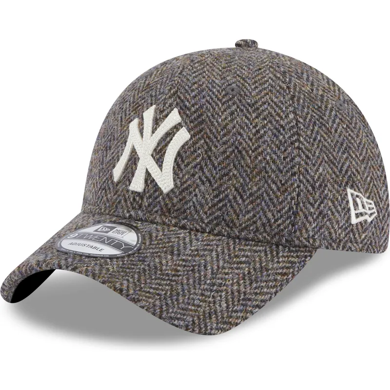 petten-gebogen-grijs-verstelbaar-9twenty-tweed-pack-van-new-york-yankees-mlb-van-new-era petten-gebogen-grijs-verstelbaar-9twenty-tweed-pack-van-new-york-yankees-mlb-van-new-era