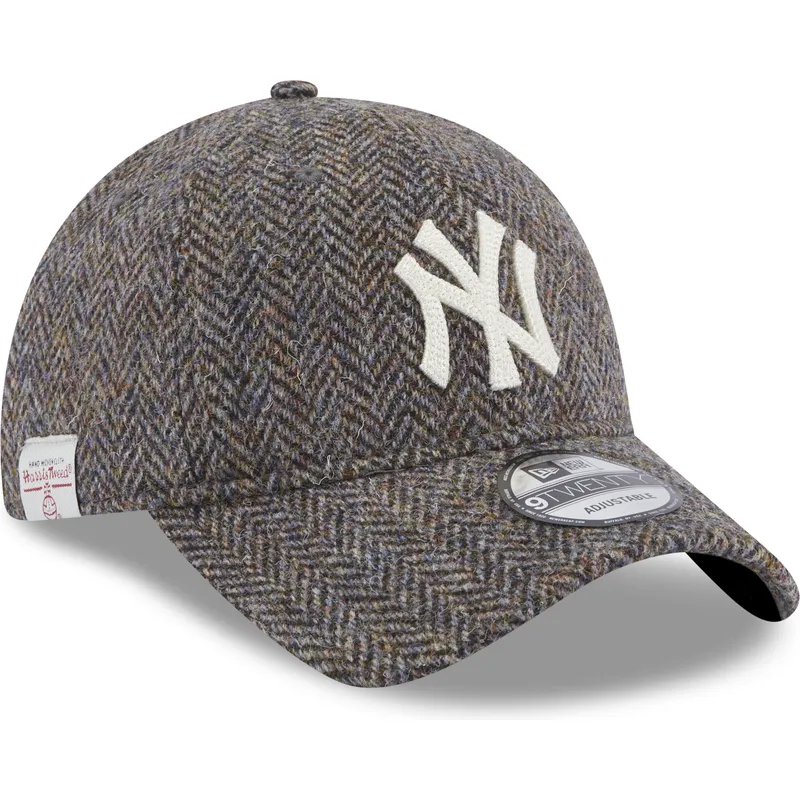 petten-gebogen-grijs-verstelbaar-9twenty-tweed-pack-van-new-york-yankees-mlb-van-new-era petten-gebogen-grijs-verstelbaar-9twenty-tweed-pack-van-new-york-yankees-mlb-van-new-era