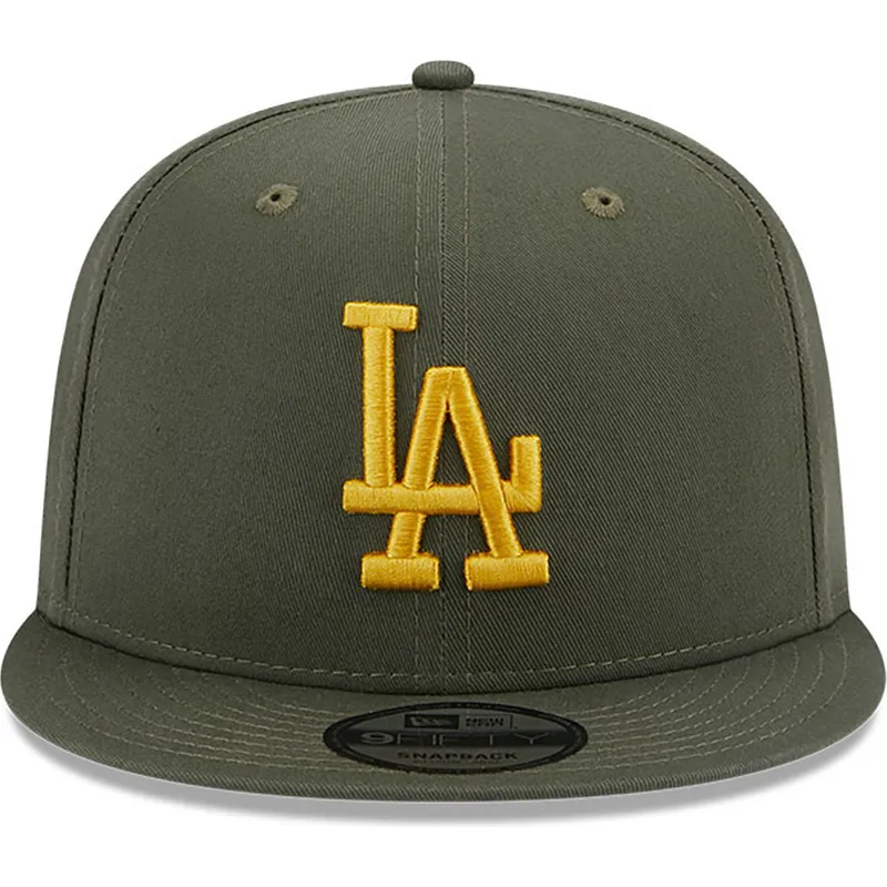 petten-plat-groen-snapback-9fifty-side-patch-van-los-angeles-dodgers-mlb-van-new-era