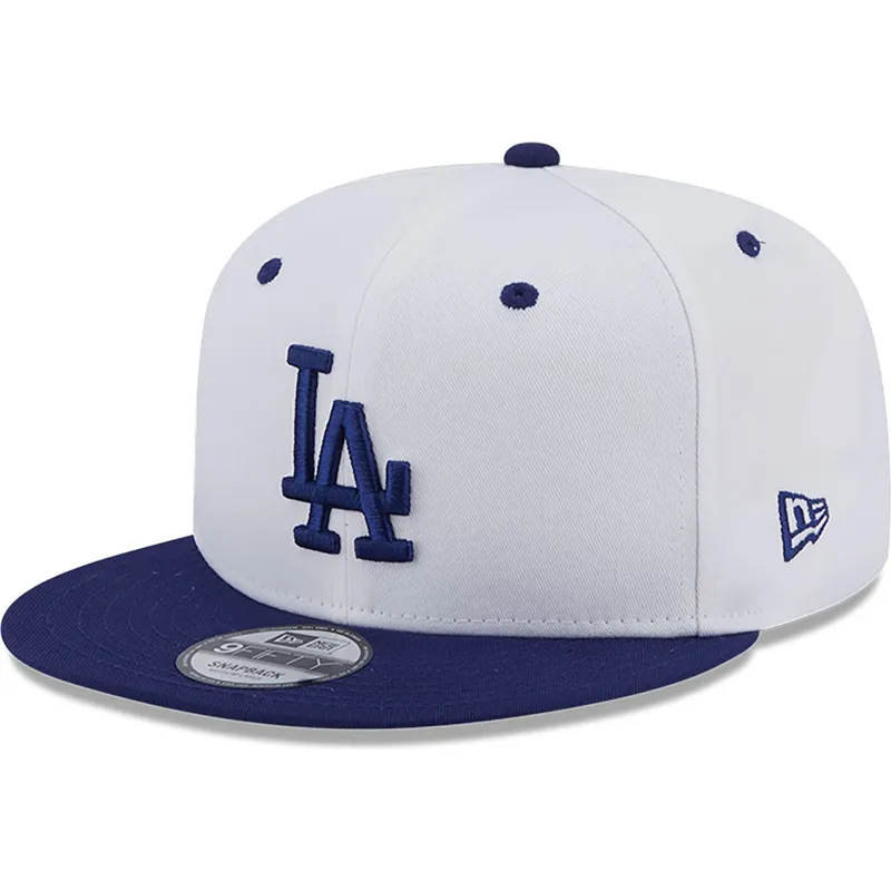 petten-plat-blauw-snapback-9fifty-white-crown-patch-van-los-angeles-dodgers-mlb-van-new-era petten-plat-blauw-snapback-9fifty-white-crown-patch-van-los-angeles-dodgers-mlb-van-new-era