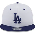 petten-plat-blauw-snapback-9fifty-white-crown-patch-van-los-angeles-dodgers-mlb-van-new-era