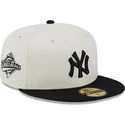 petten-plat-wit-fitted-59fifty-championships-van-new-york-yankees-mlb-van-new-era