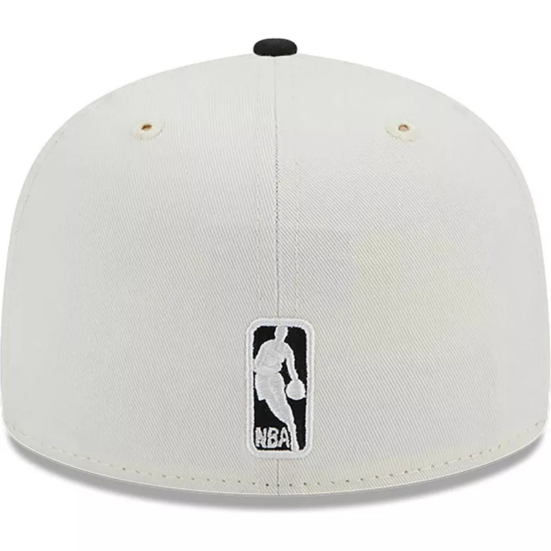 Chicago Bulls New Era 59FIFTY Fitted Hat - White