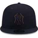 petten-plat-marineblauw-snapback-9fifty-repreve-van-new-york-yankees-mlb-van-new-era