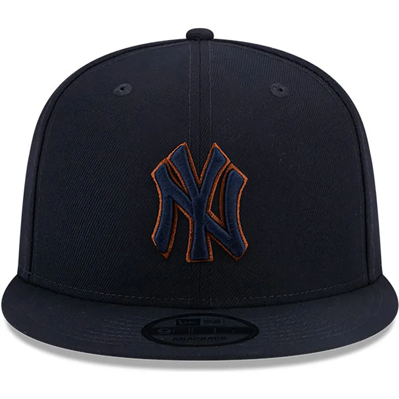 petten-plat-marineblauw-snapback-9fifty-repreve-van-new-york-yankees-mlb-van-new-era