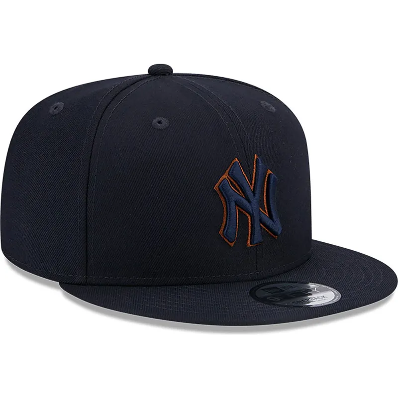 petten-plat-marineblauw-snapback-9fifty-repreve-van-new-york-yankees-mlb-van-new-era
