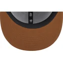 petten-plat-bruin-fitted-59fifty-team-outline-van-los-angeles-dodgers-mlb-van-new-era