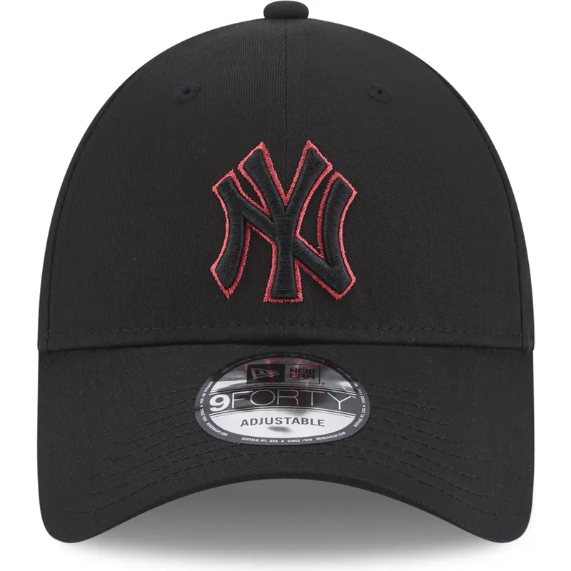 petten-gebogen-zwart-verstelbare-band-9forty-team-outline-van-new-york-yankees-mlb-van-new-era