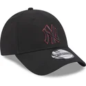 petten-gebogen-zwart-verstelbare-band-9forty-team-outline-van-new-york-yankees-mlb-van-new-era