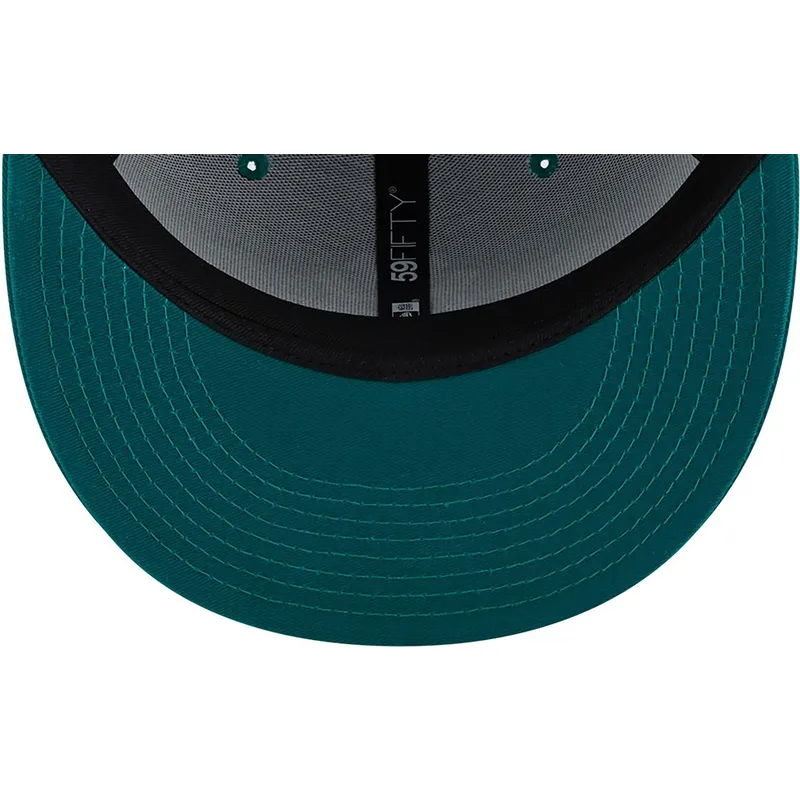 petten-plat-groen-fitted-59fifty-league-essential-van-new-york-yankees-mlb-van-new-era