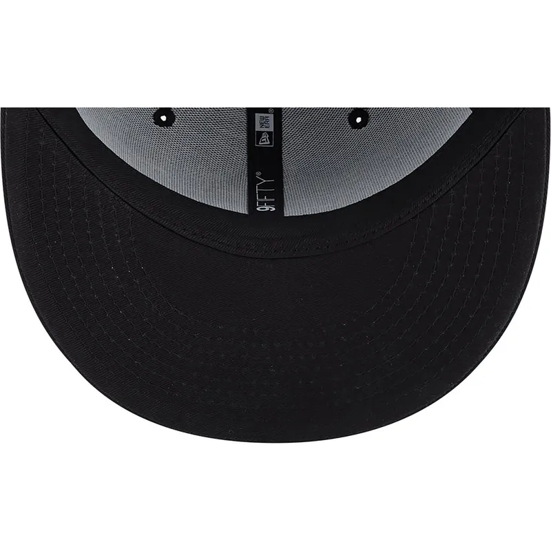 petten-plat-zwart-snapback-9fifty-league-essential-van-new-york-yankees-mlb-van-new-era