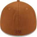 gorra-curva-marron-ajustada-con-logo-marron-39thirty-league-essential-de-new-york-yankees-mlb-de-new-era