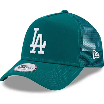 Gorra trucker verde A Frame League Essential de Los Angeles Dodgers MLB de New Era