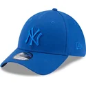 gorra-curva-azul-ajustada-con-logo-azul-39thirty-league-essential-de-new-york-yankees-mlb-de-new-era