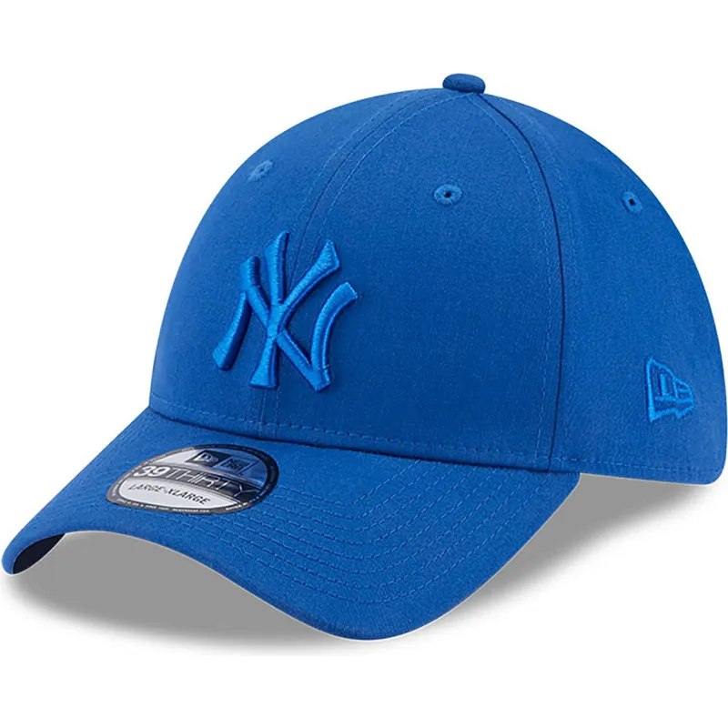 petten-gebogen-blauw-fitted-39thirty-league-essential-van-new-york-yankees-mlb-van-new-era