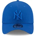petten-gebogen-blauw-fitted-39thirty-league-essential-van-new-york-yankees-mlb-van-new-era
