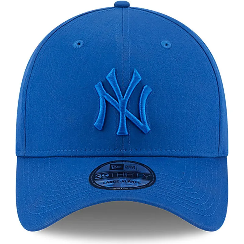 petten-gebogen-blauw-fitted-39thirty-league-essential-van-new-york-yankees-mlb-van-new-era