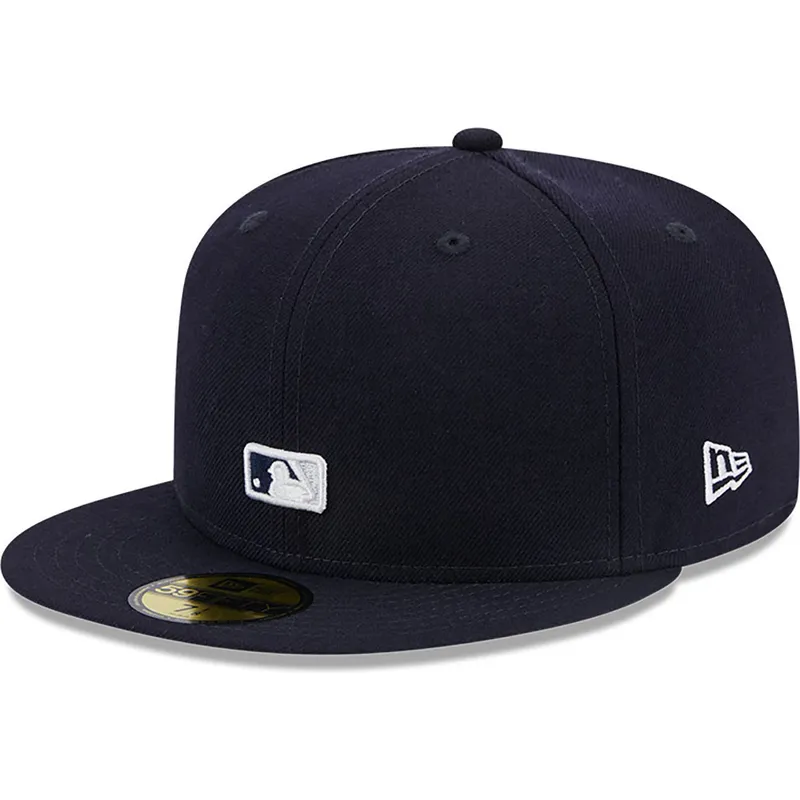 petten-plat-marineblauw-fitted-59fifty-reverse-van-new-york-yankees-mlb-van-new-era