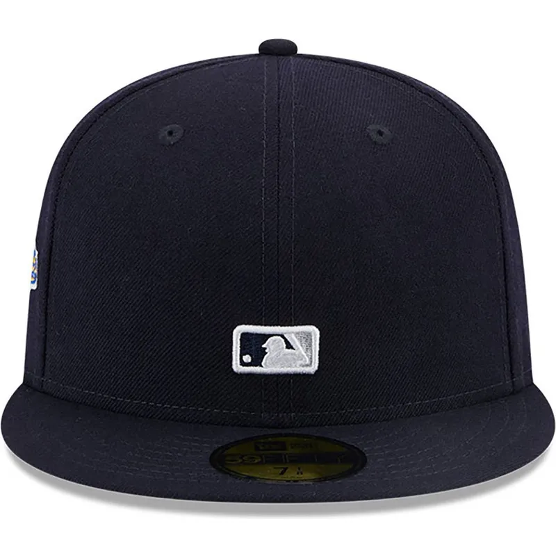 petten-plat-marineblauw-fitted-59fifty-reverse-van-new-york-yankees-mlb-van-new-era