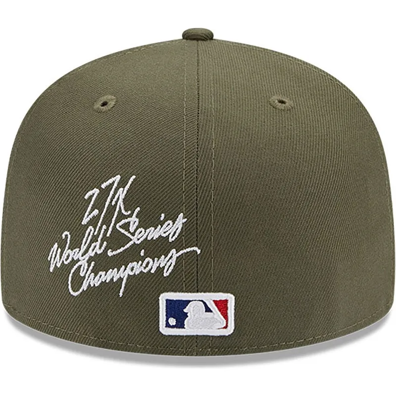 petten-plat-groen-fitted-59fifty-world-series-van-new-york-yankees-mlb-van-new-era