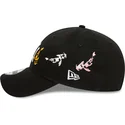 new-era-curved-brim-9forty-koi-fish-new-york-yankees-mlb-black-adjustable-cap